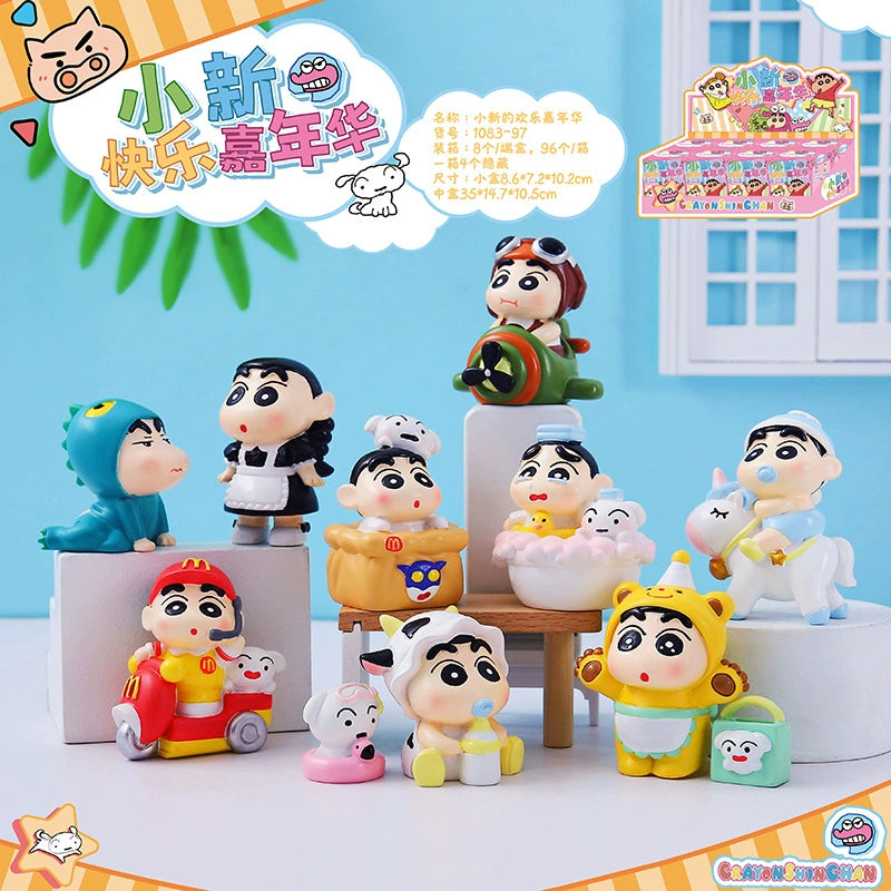 Crayon Shin-chan Paper Figures Carnival: Cute and Fun