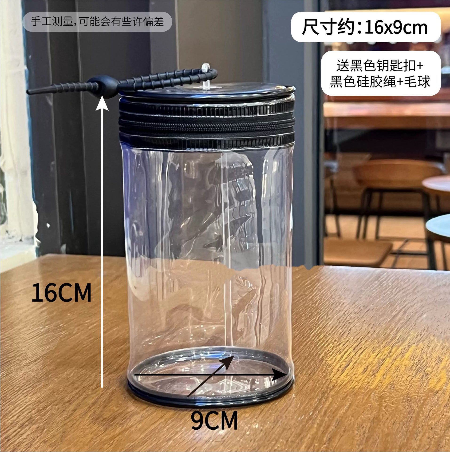 Bolsa Protectora para Labubu colección Coca-Cola:Transparente, tubular y Ovalada.