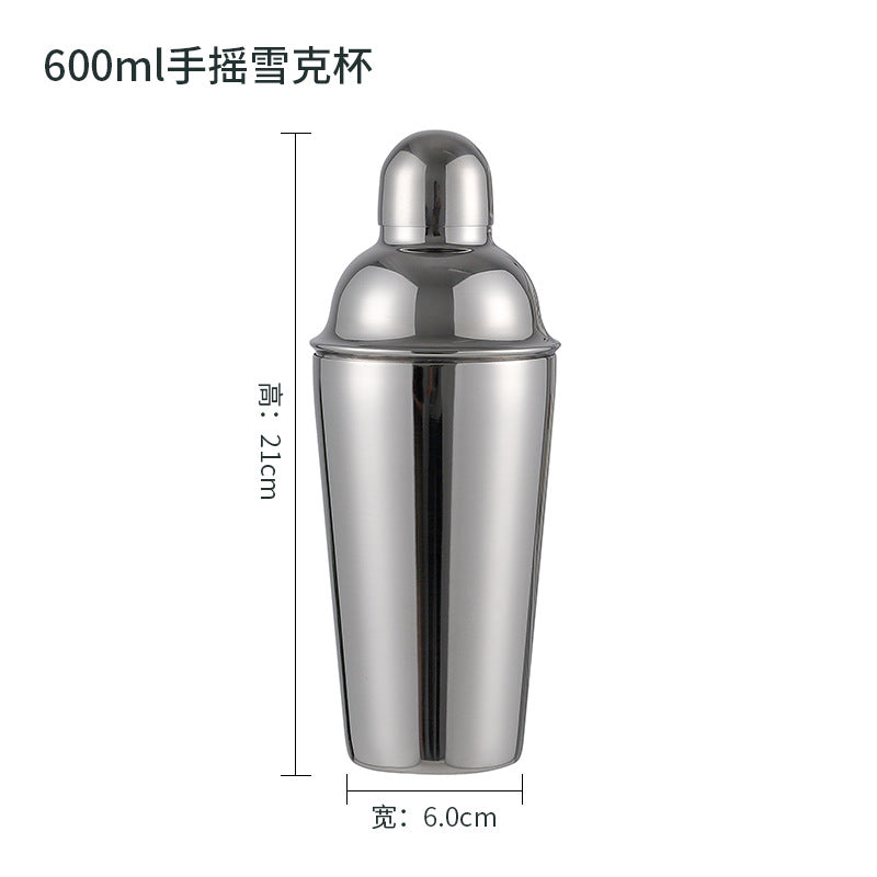 Set de Herramientas de Coctelera de Acero Inoxidable: Shaker, Jarras y Utensilios para el Hogar y Bar