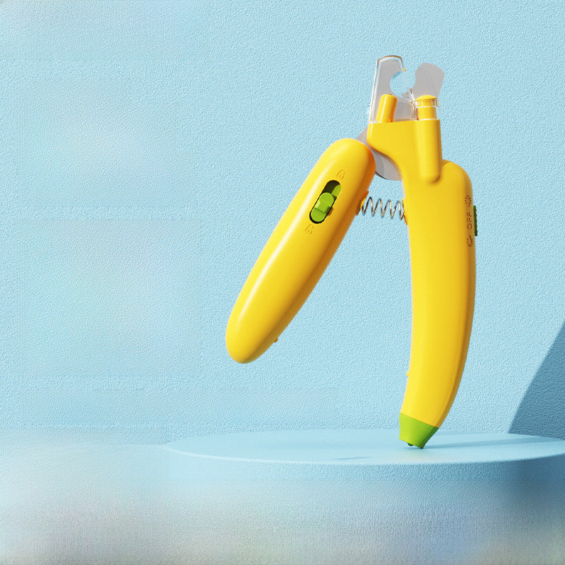 Cortaúñas LED Eléctrico Profesional: Lima de Uñas con Luz para Gatos y Perros, Herramienta 2 en 1