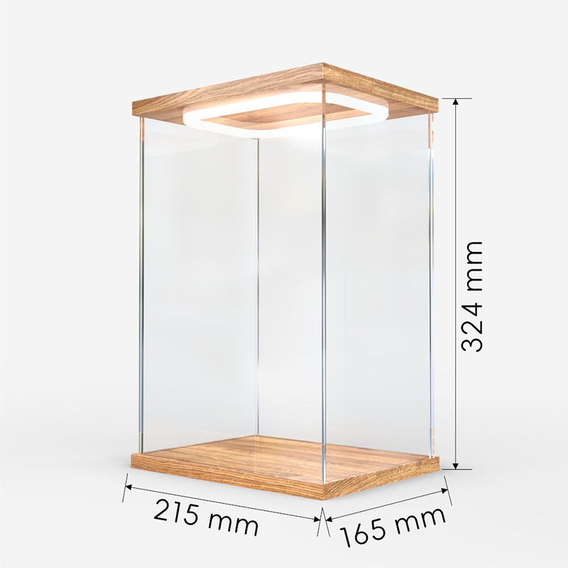 Caja de Exhibición Acrílica para Muñecos Labubu – Almacenamiento y Organización de Coleccionables