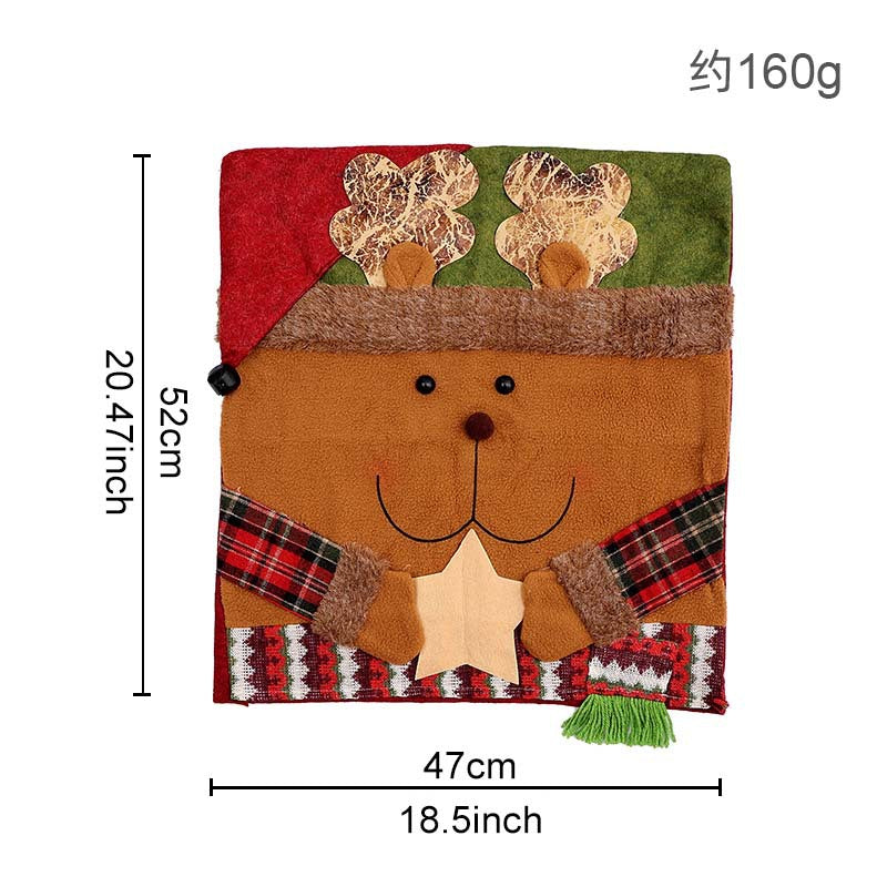 Fundas navideñas para sillas con diseño de Reno