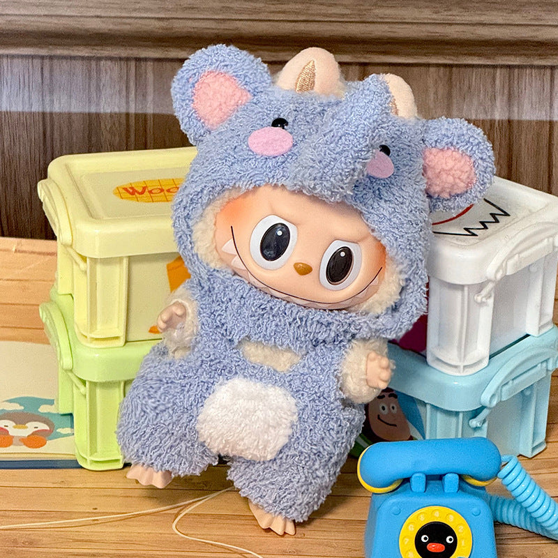 Ropa Kawaii para Muñecas Labubu de 17cm – Accesorios Adorables (Muñeca no incluida)