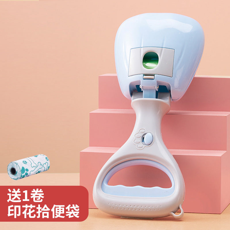 Recogedor Portátil de Excrementos para Perros con Dispensador de Bolsas