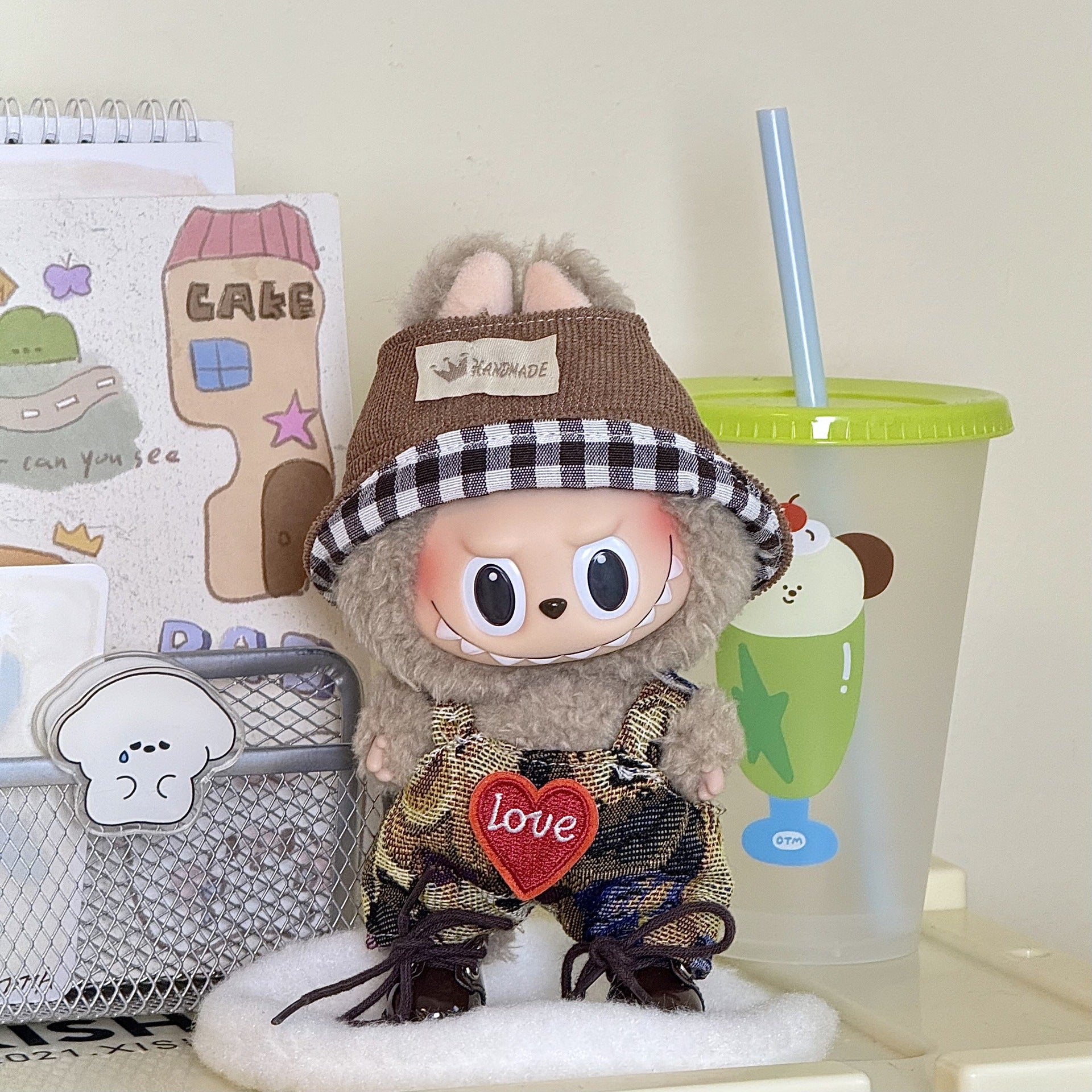 Ropa para Muñecas Labubu de 17cm – Modelos de Pie y Sentado (Muñeca no incluida)