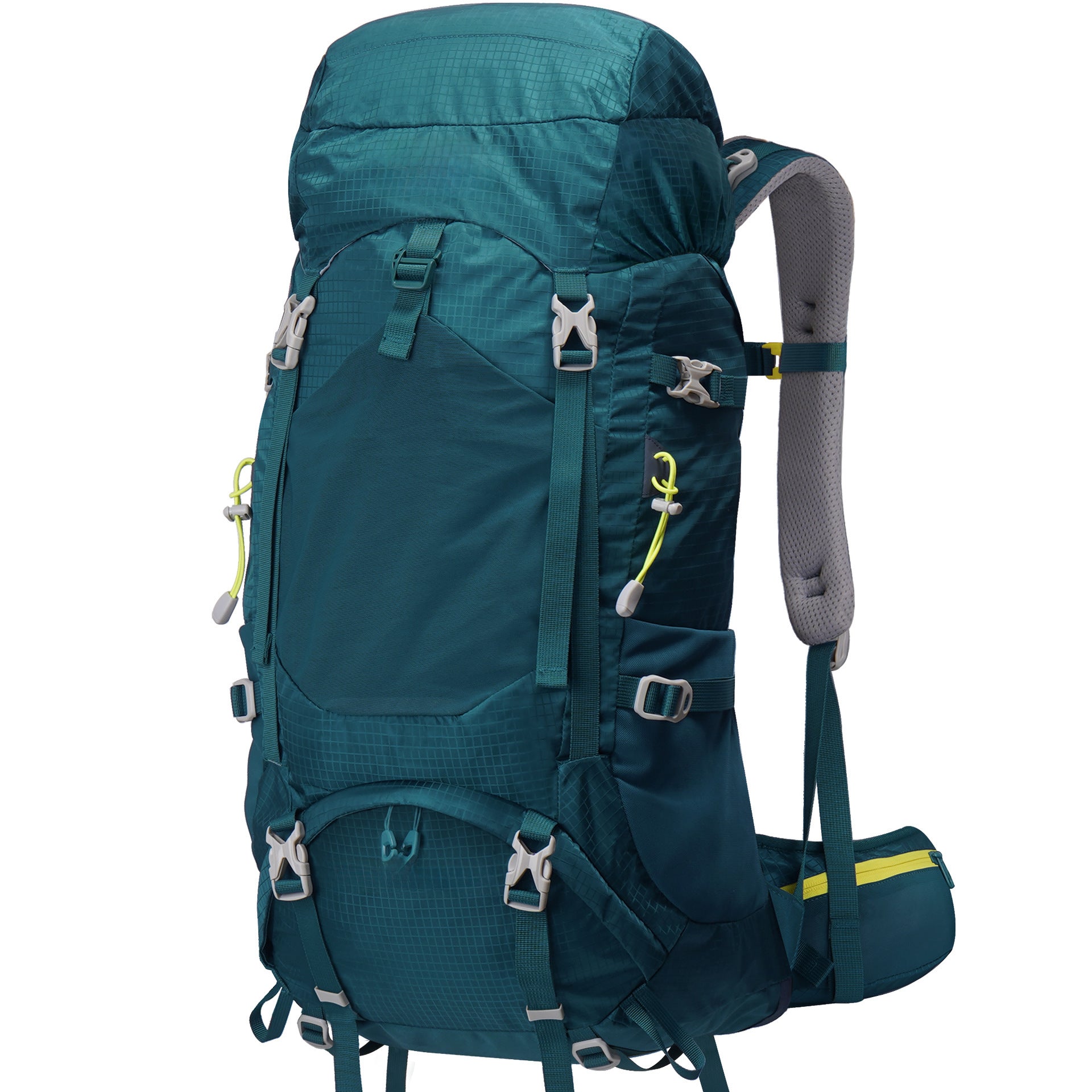 Mochila de Montaña para Hombre: Mochila de Senderismo de Gran Capacidad 60L/65L para Viajes