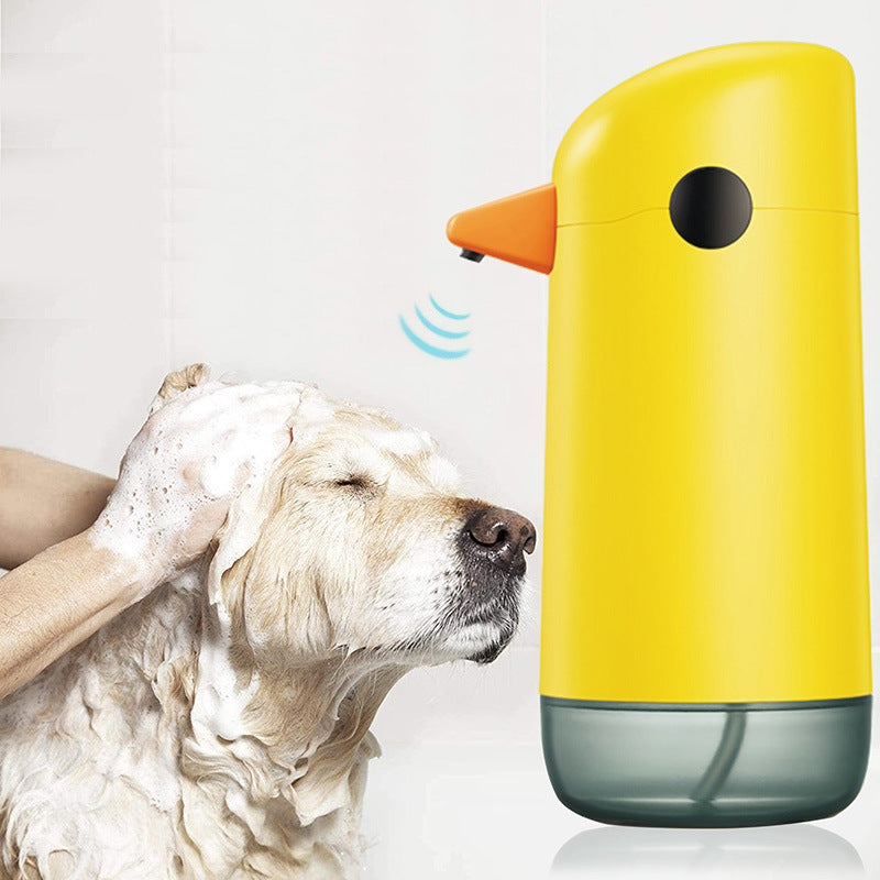 Dispensador Automático de Jabón Patito: Espuma con Sensor Inteligente, Funciona con Pilas