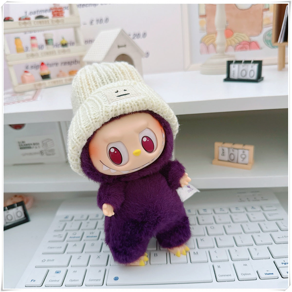 Ropa y accesorios para munecos Labubu, varios diseños divertidos (Muñeca no incluida)