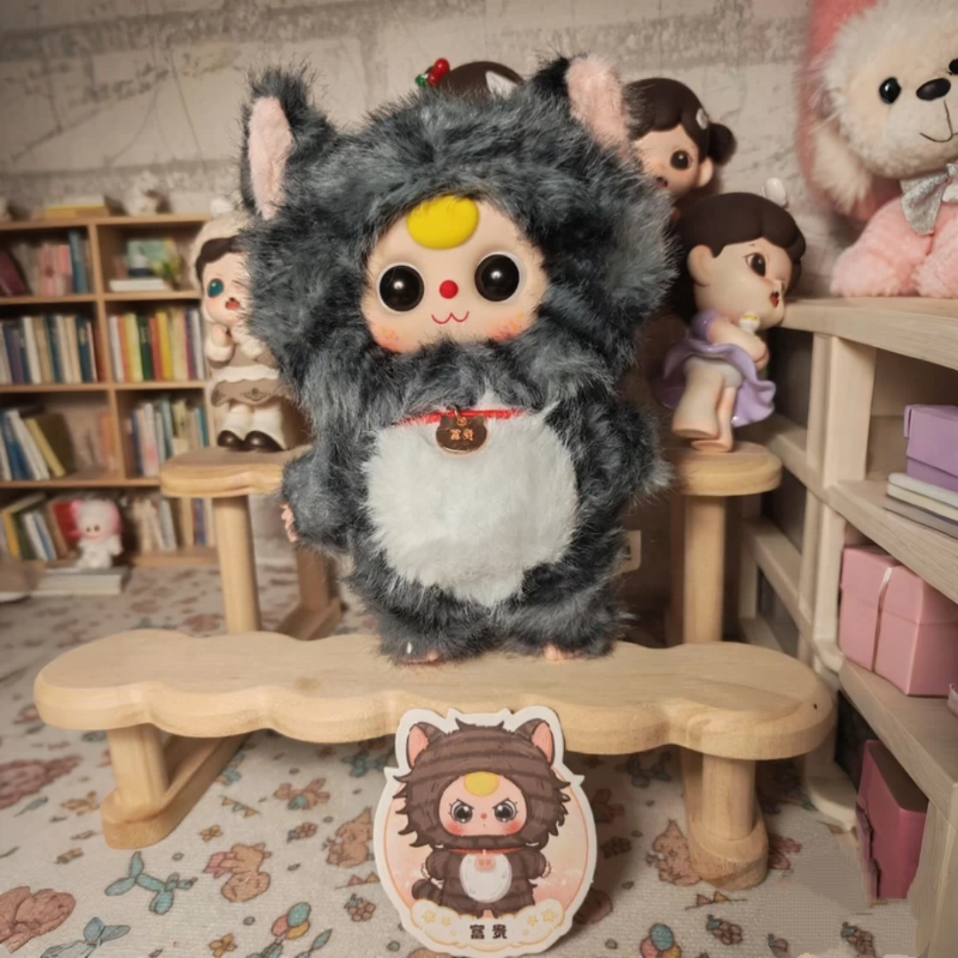 My 3-Year-Old Cat Series: Plush Blind Box Keychain and Girl's Decor