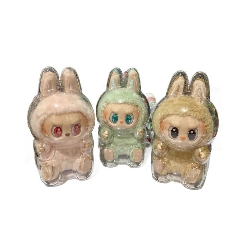 Funda Protectora Transparente Labubu Have a Seat.