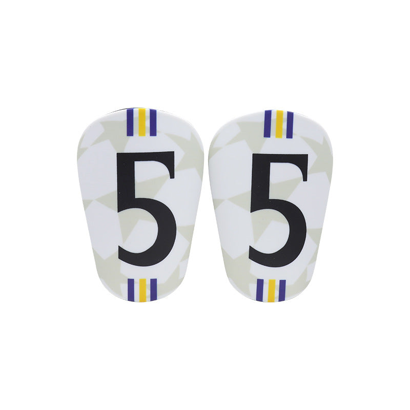 High-Temperature Football Socks with Light Shin Guards for Adults and Kids: Star Number and Foot Protection