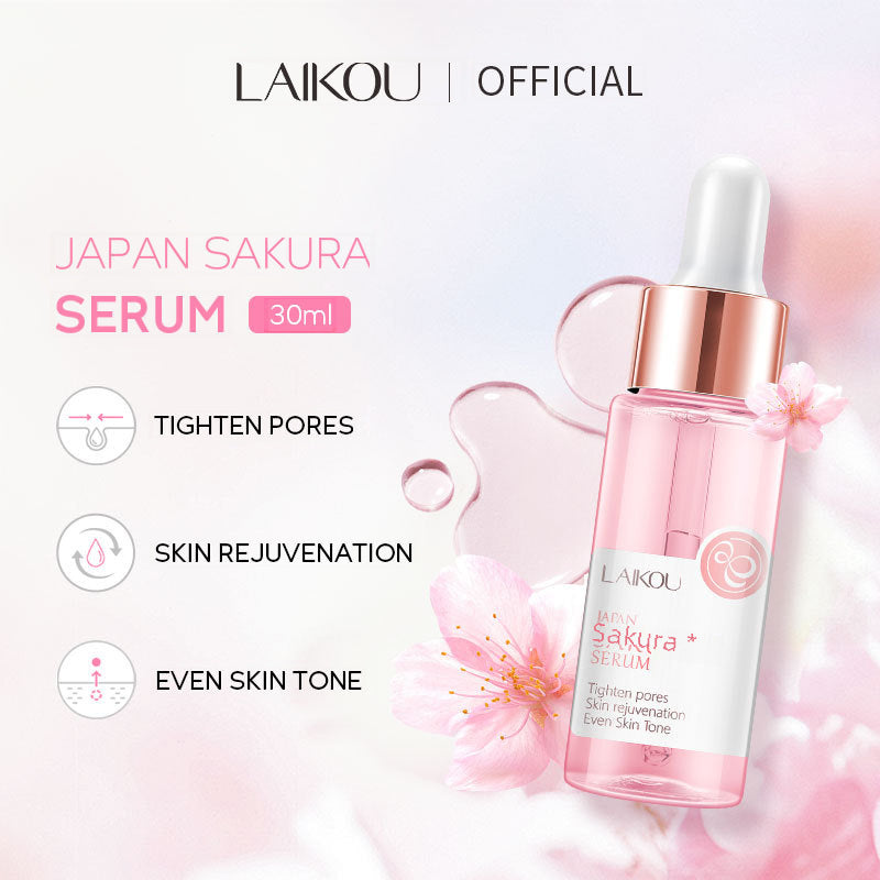 LaiKou Esencia de Cereza Japonesa 30ml: Hidratante y Rejuvenecedor para la Piel