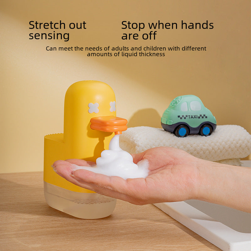 Dispensador Automático de Jabón Espumoso: USB Recargable Sin Contacto para Niños