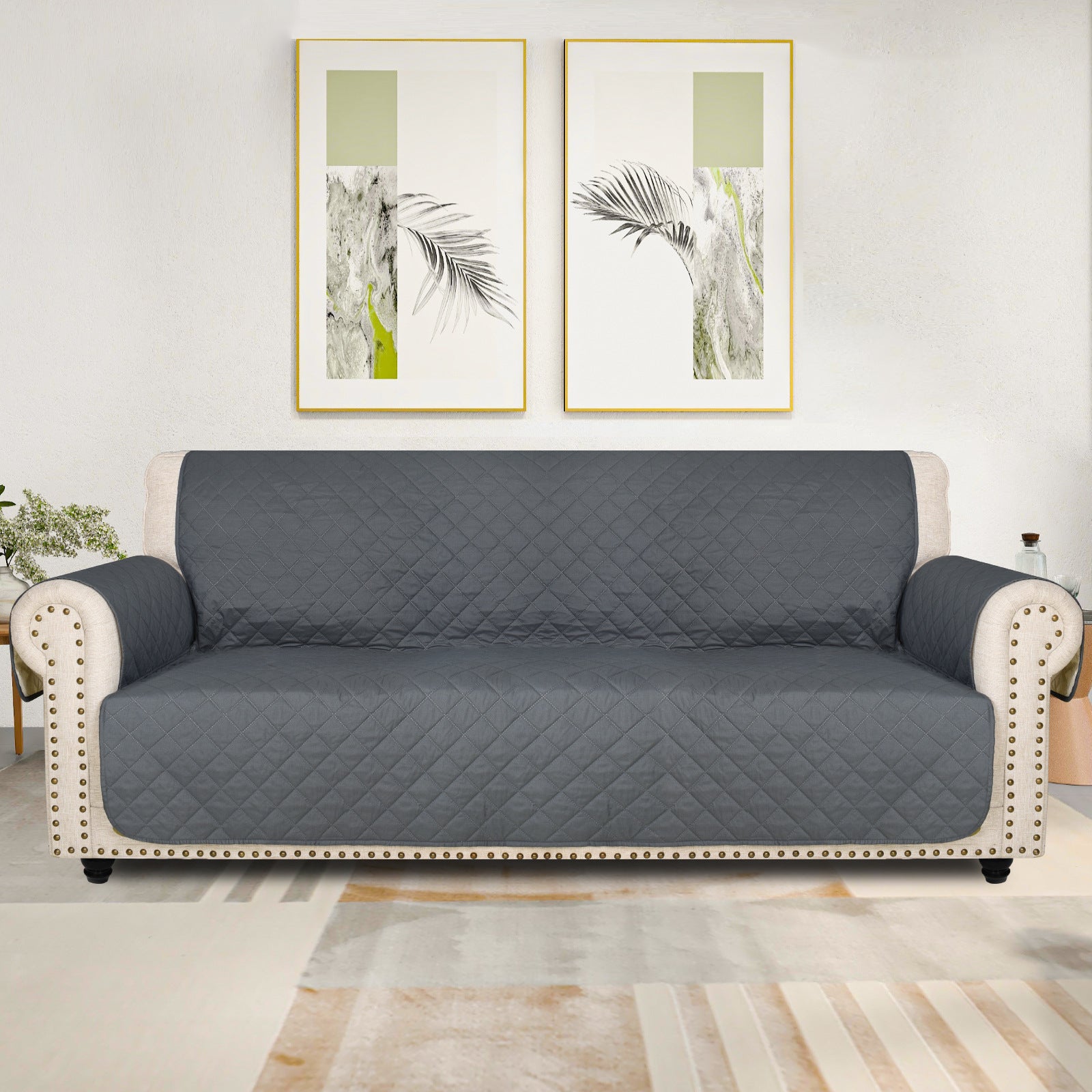 Cubre Sofá Impermeable y Antideslizante para Mascotas - Protector de Muebles