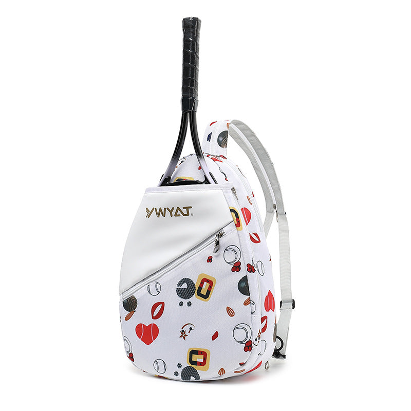 Mochila de Bádminton para Niños – Bolsa Unisex con Compartimento para dos Raquetas