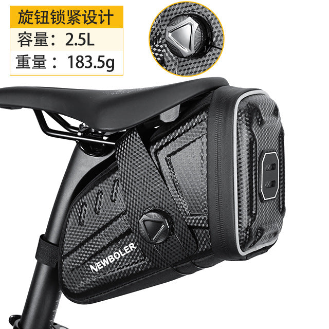 Bolsa de Sillín para Bicicleta: Impermeable, Resistente y de Gran Capacidad