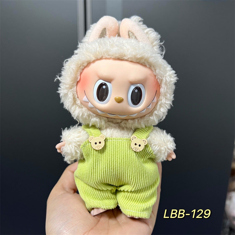 Luxury Style: Compatible with Labubu, Clothing Set, Accessories for 17cm Dolls, Accessories for Labubu (No Doll)