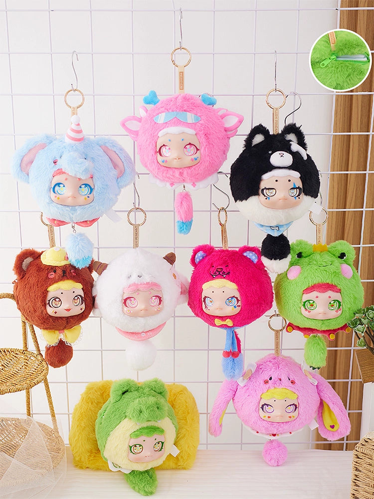 Circe Plush Animal Toy Set: Keychains, Accessories, and Star Pendants