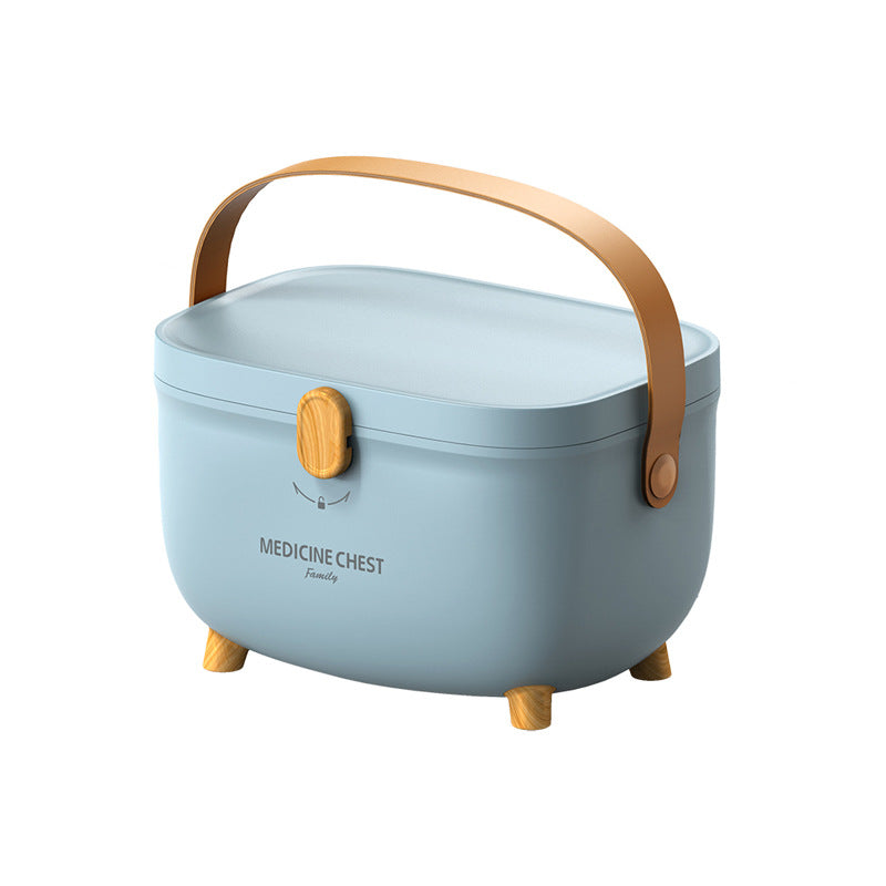 Botiquín Organizador Médico de 2 Niveles con Asa