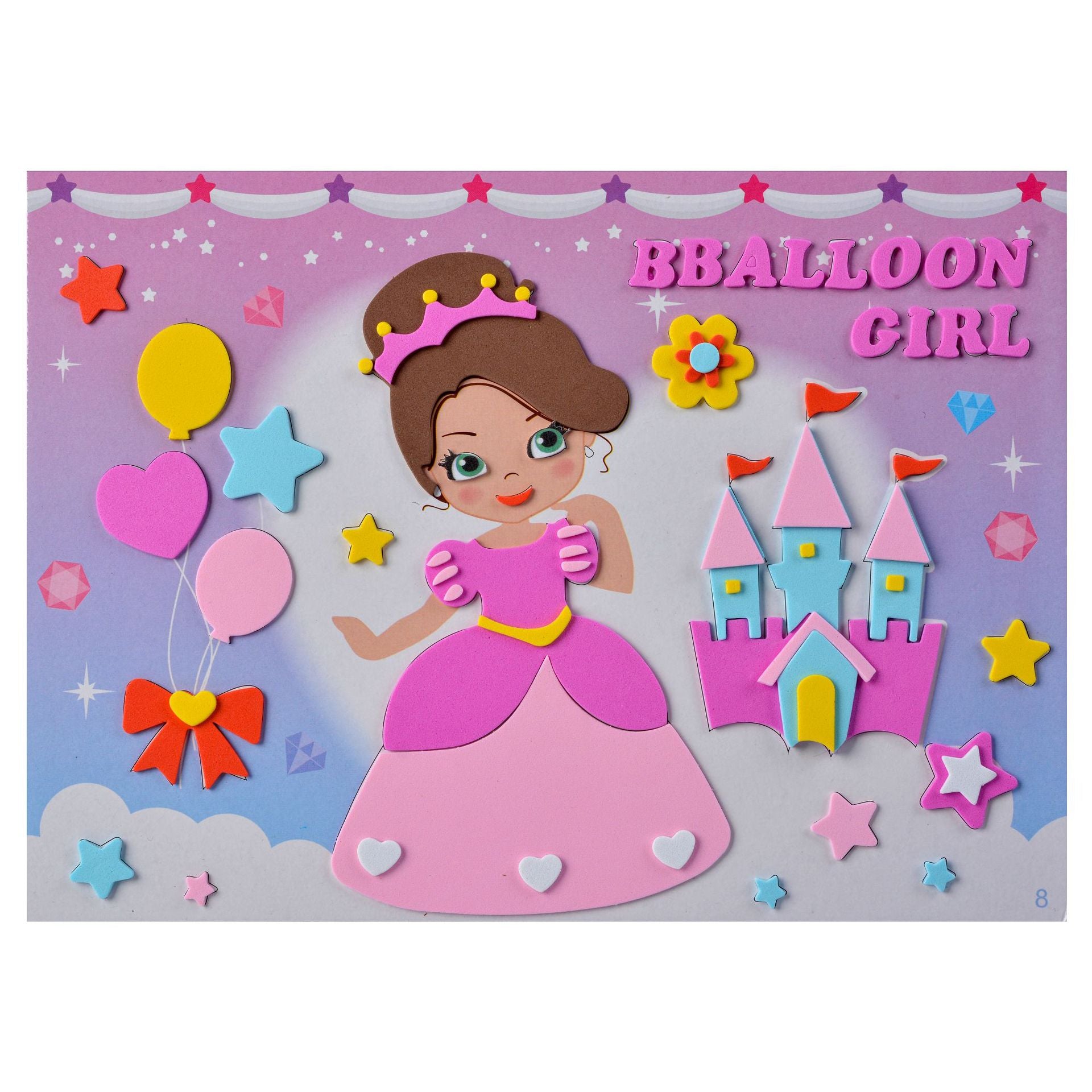 Stickers de princesas para manualidades