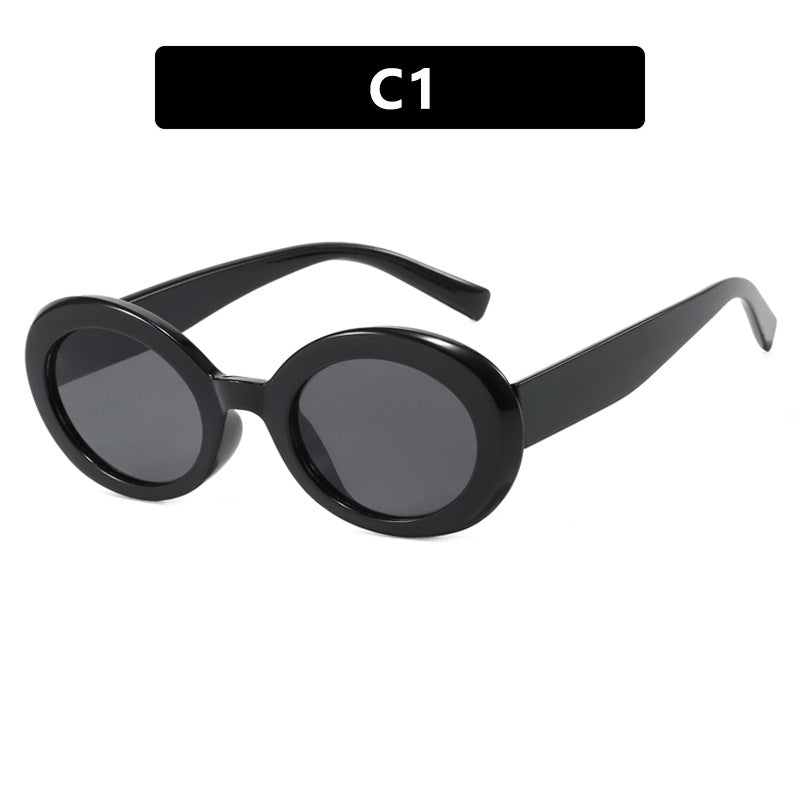 Gafas de Sol Ovaladas Modernas con Protección UV para Mujer