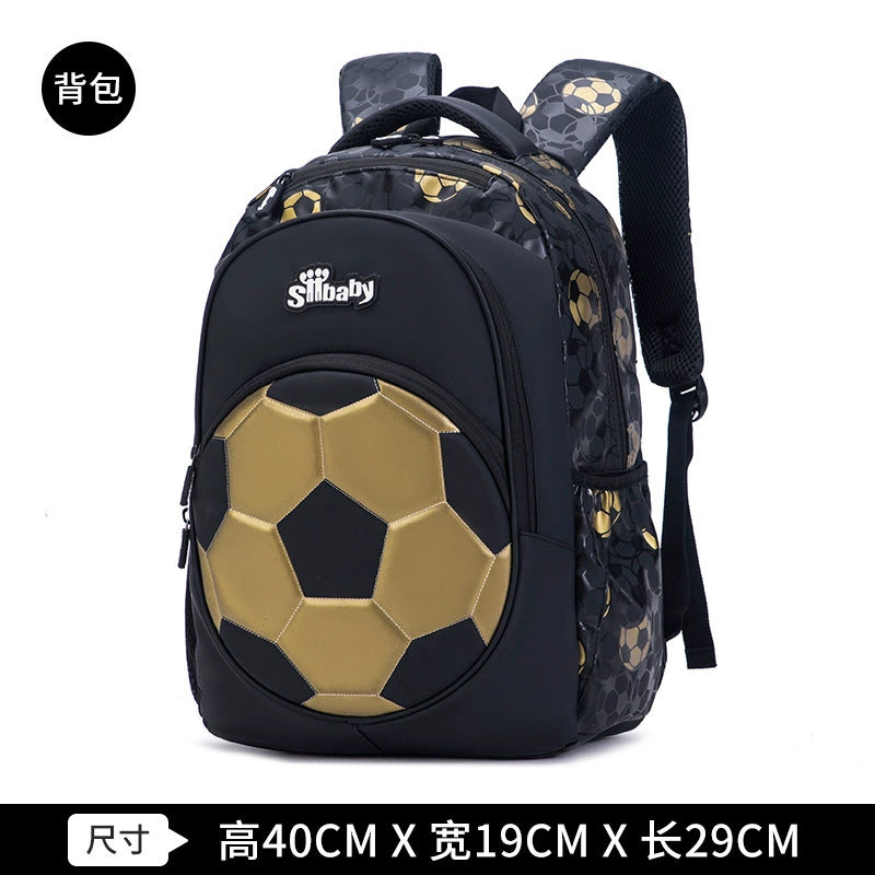 Mochila para gimnasio con temática futbolera