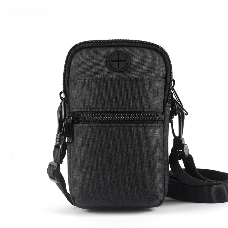 Bolsa Multifuncional Impermeable para Hombre: Monedero, Bandolera y Funda para Teléfono