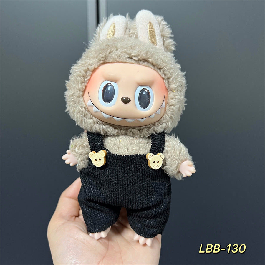 Luxury Style: Compatible with Labubu, Clothing Set, Accessories for 17cm Dolls, Accessories for Labubu (No Doll)