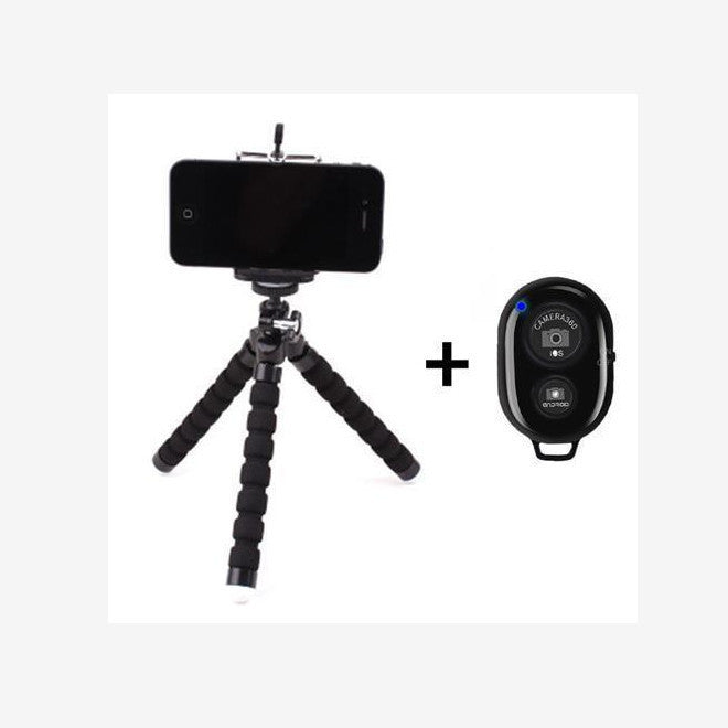 Trípode Flexible para Móviles: Soporte de Fotografía y Transmisión en Vivo, Portátil y Ajustable