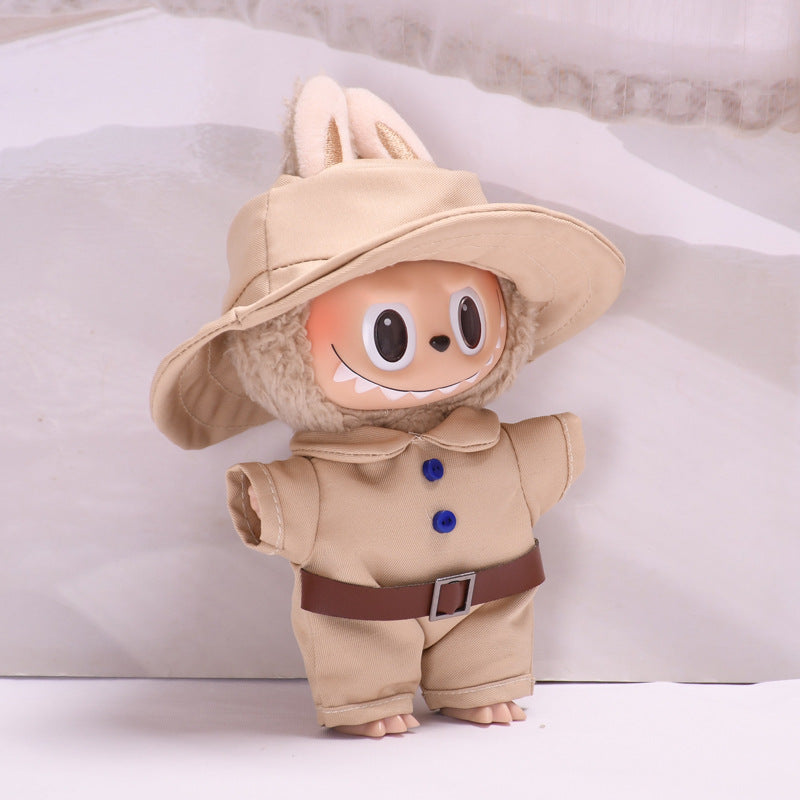 Uniforme Guardabosques Labubu para 17cm (Muñeca no incluida)