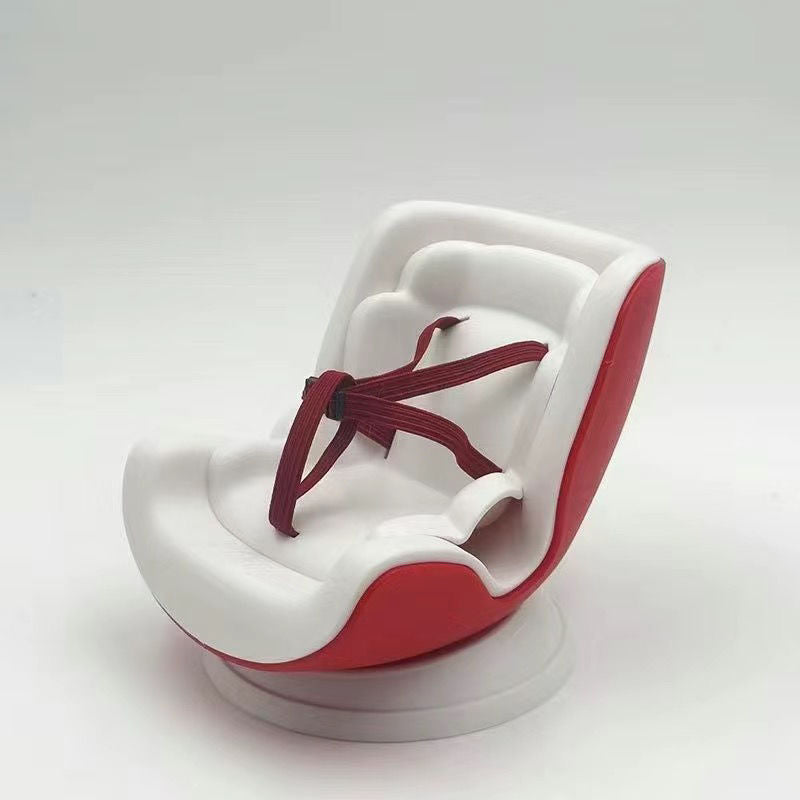 Asiento de auto para muñeca Labubu – Decorativo para Rejilla de Ventilación