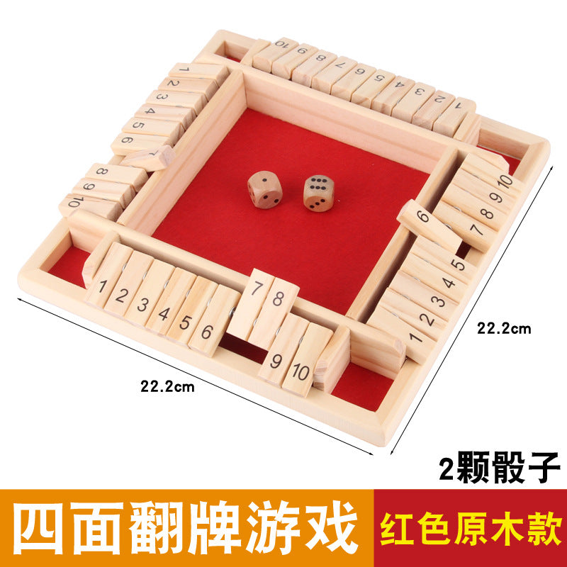 Juego de Mesa para Aprendizaje de Matemáticas con Fichas Numéricas