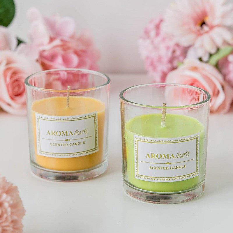Vela Aromática Decorativa sin Humo: Ambiente Romántico para Cenas y Dormitorio, Fragancia Elegante, Estilo Instagram