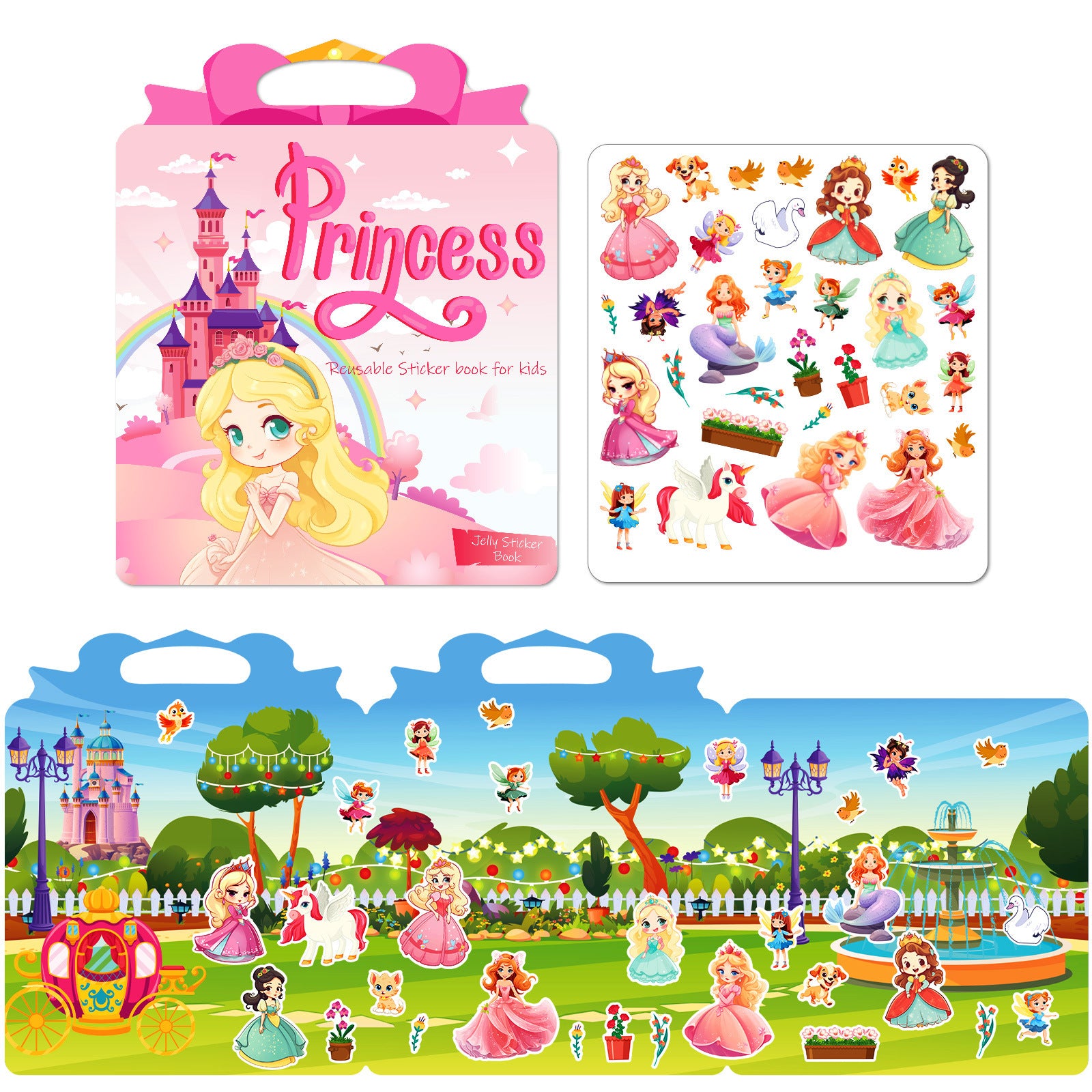 Libros Educativos con Pegatinas para Niños de 3 a 6 Años – Actividades Didácticas