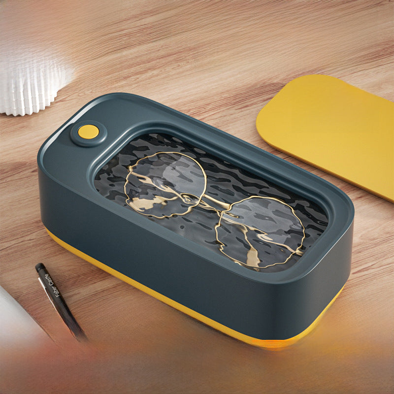 Limpiador Ultrasónico Portátil para Gafas y Joyas: Mini Dispositivo de Limpieza por Ultrasonidos para Lentes, Lentes de Contacto y Accesorios