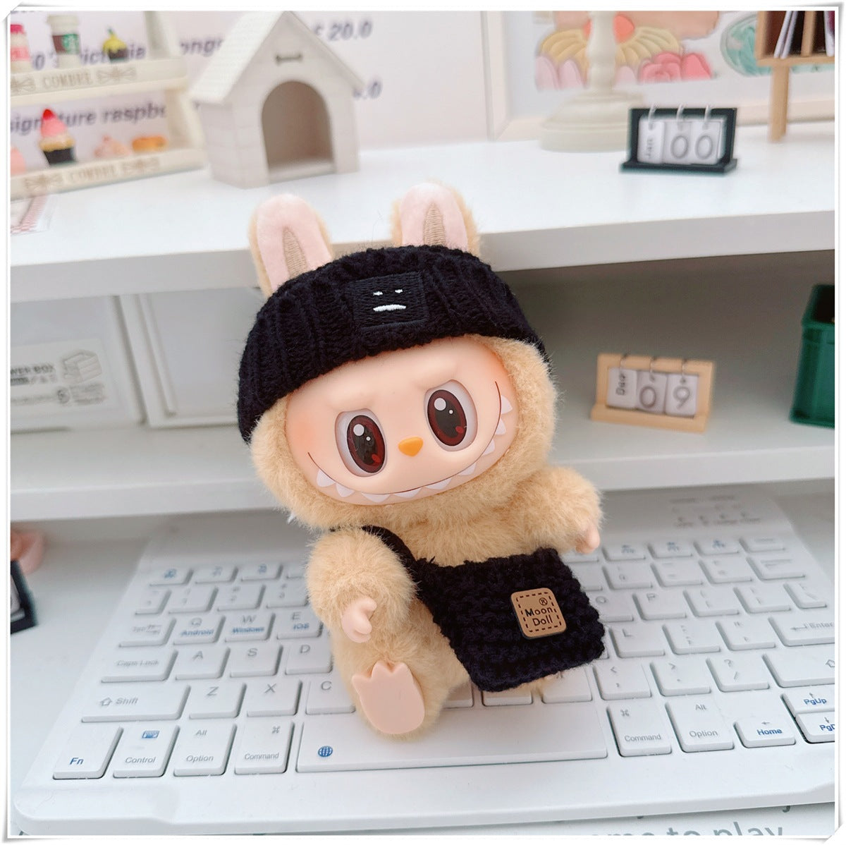 Ropa y accesorios para munecos Labubu, varios diseños divertidos (Muñeca no incluida)