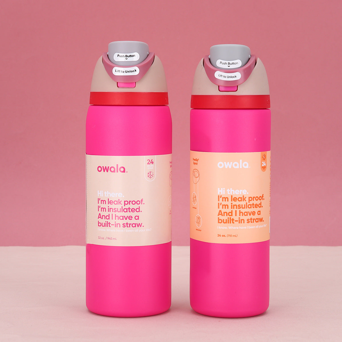 Termo Deportivo de Acero Inoxidable con Boquilla y Asa de Transporte