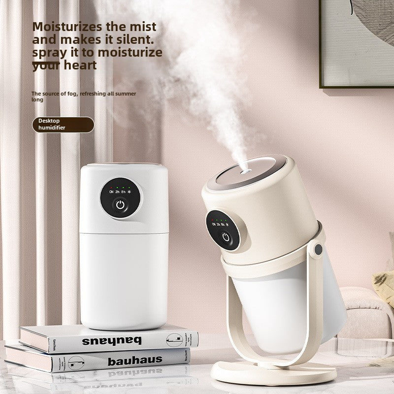 Humidificador Inteligente: Gran Capacidad, USB, Silencioso, Luz Nocturna, Purificador de Aire Compacto