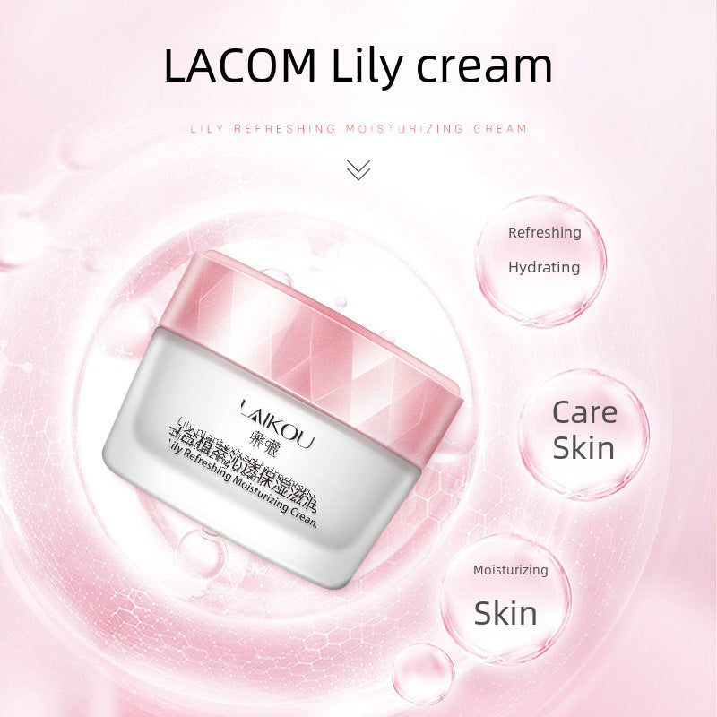 Crema Hidratante Intensiva de Lily: 50g de hidratación profunda para una piel suave y radiante