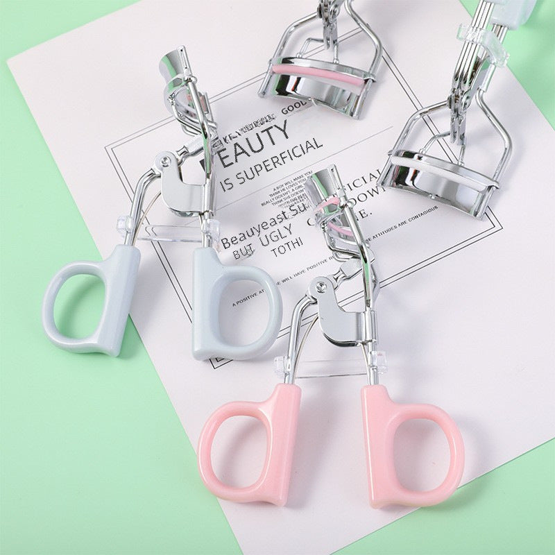 Rizador de Pestañas para Principiantes: Diseño Compacto y Portátil, Rizo Natural y de Larga Duración para Pestañas Parciales o Completas