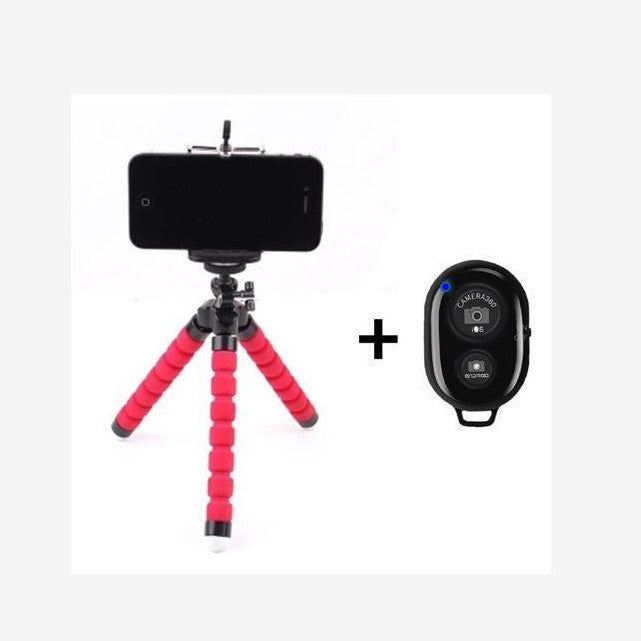 Trípode Flexible para Móviles: Soporte de Fotografía y Transmisión en Vivo, Portátil y Ajustable