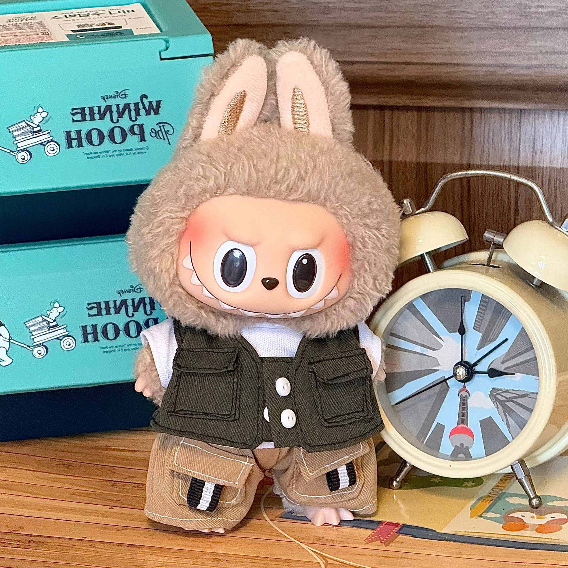 Ropa Kawaii para Muñecas Labubu de 17cm – Accesorios Adorables (Muñeca no incluida)