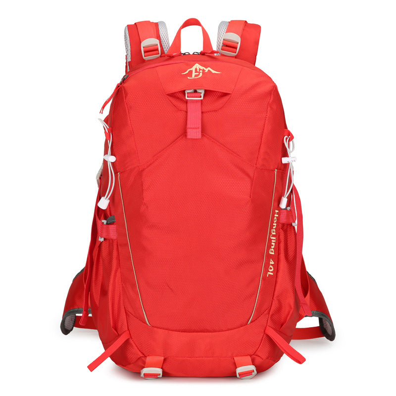 Mochila de deporte multifuncional 40L: gran capacidad, ideal para viajes cortos, camping, senderismo y montañismo
