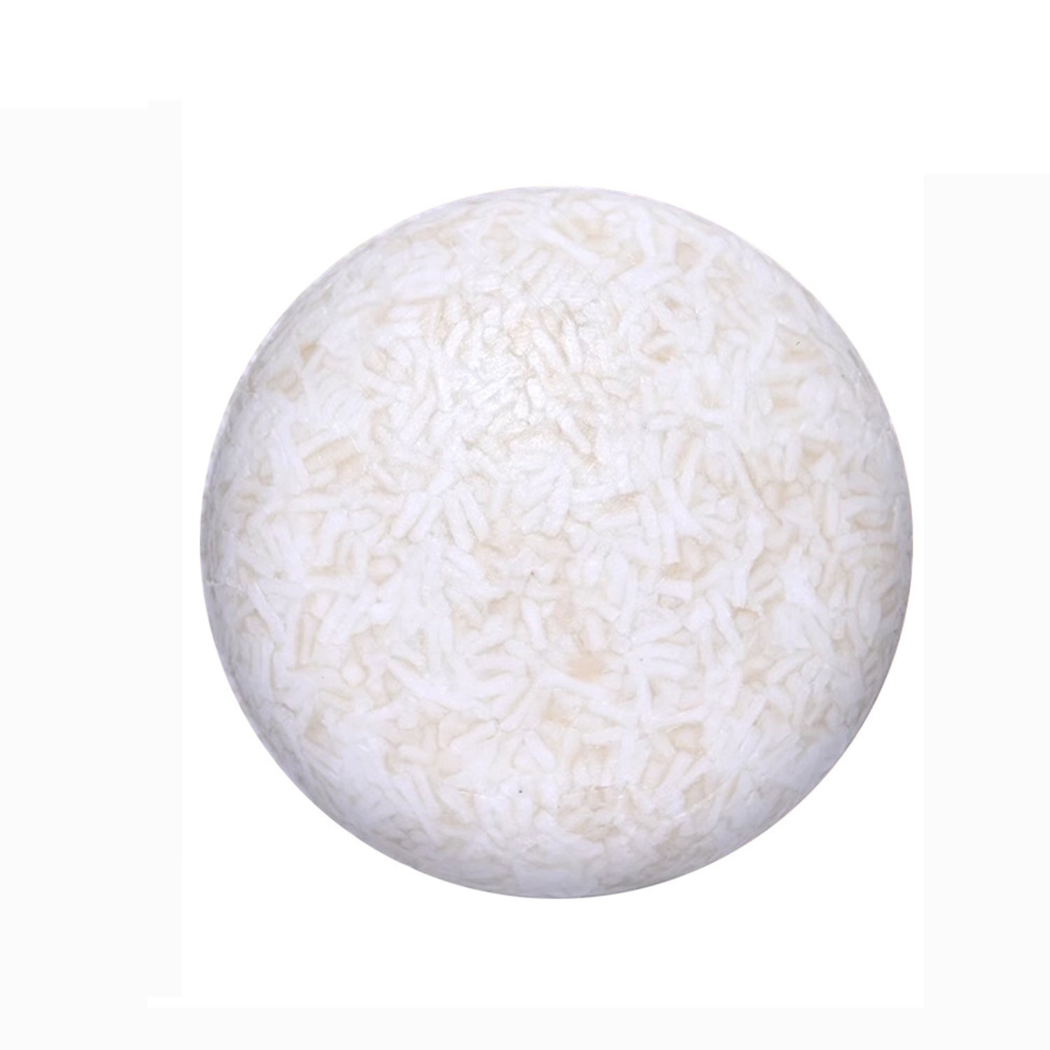 Vista detallada del jabón de arroz para cabello negro, textura sólida con extracto de arroz, ideal para fortalecer y suavizar el cabello.