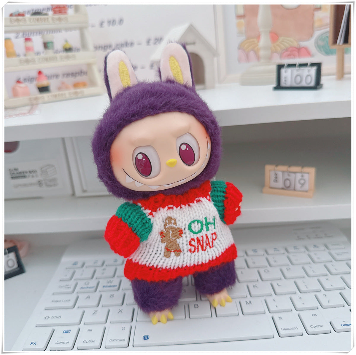 Ropa y accesorios para munecos Labubu, varios diseños divertidos (Muñeca no incluida)