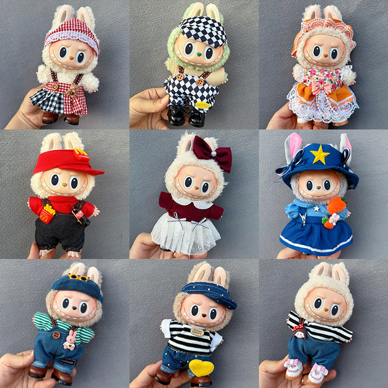 Ropa Cosplay para Labubu – Accesorios para Muñecas de 17cm (Muñeca no incluida)