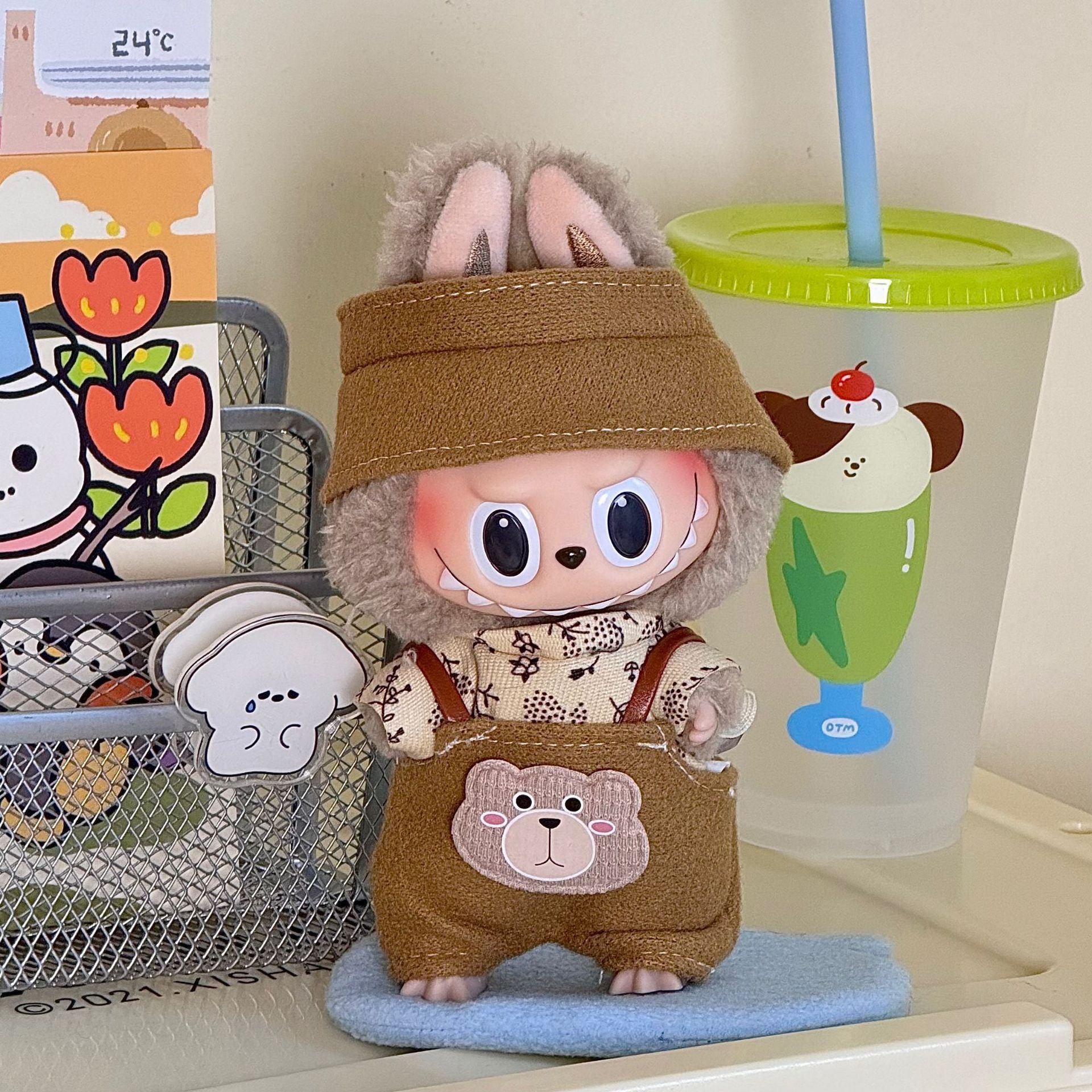 Ropa para Muñecas Labubu de 17cm – Modelos de Pie y Sentado (Muñeca no incluida)