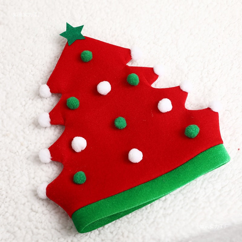 Gorro Navideño Divertido con Diseños de Santa Claus, Árbol de Navidad y Pantalones Invertidos