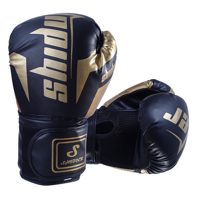 Guantes de Boxeo Profesionales para Adultos: Guantes de Entrenamiento para Hombres, Mujeres y Niños, Sanda, Muay Thai, Combate y Sacos de Boxeo