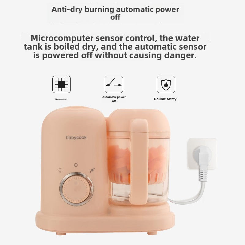 Procesador de Alimentos Multiusos para Bebés con Cocción al Vapor y Triturado